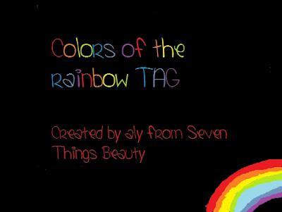Colors of the Rainbow Tag