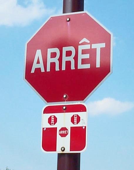 Learn french: traffic signal in french language