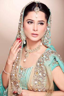 Stunning Bridal Makeover Photo Shoot By Uzma