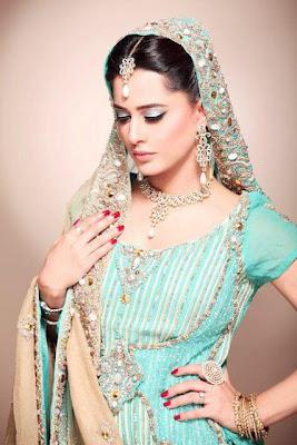 Stunning Bridal Makeover Photo Shoot By Uzma