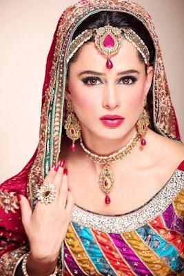 Stunning Bridal Makeover Photo Shoot By Uzma