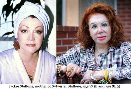 Jackie Stallone, 59 & 91