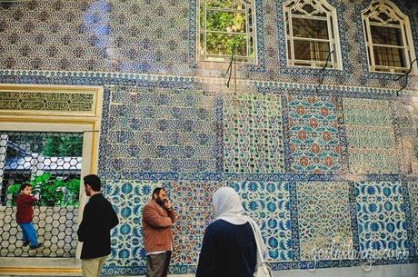 a planoply of mosque tiles