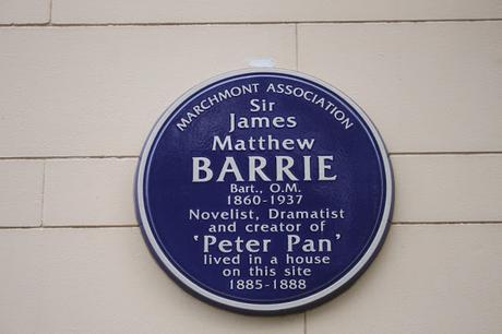 #plaque366 J.M Barrie @MarchmontAssoc