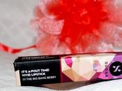 Sugar Cosmetics It's Pout Time Vivid Lipstick Bang Berry: Review FOTD