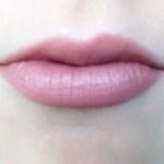 Juice Beauty Phyto-Pigments Satin Lip Cream in Blush on lips