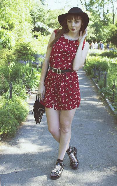 Floral Playsuit from ACEVOG