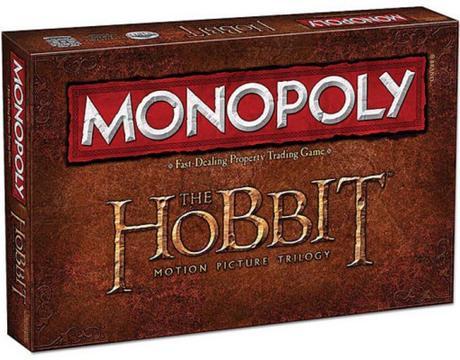 The Hobbit Trilogy Monopoly Board Game Set
