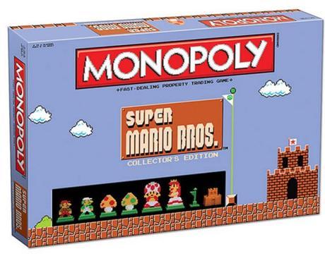 Super Mario Bros Monopoly Board Game Set