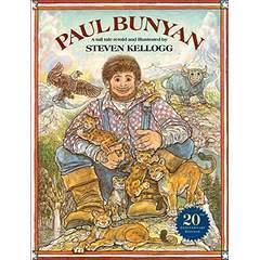 Image: Paul Bunyan (Reading rainbow book), by Steven Kellogg (Author, Illustrator). Publisher: HarperCollins; Reprint edition (February 3, 2004)