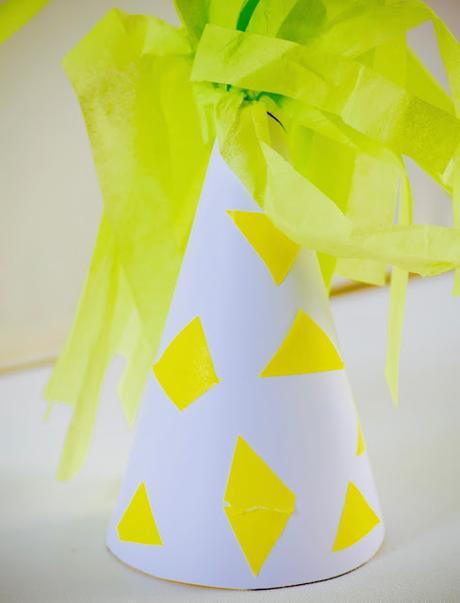 DIY Pineapple Party Hat!