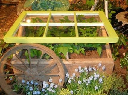 Top 10 Ways to Recycle and Transform Old Windows Old Windows Transformed Into a Strawberry Box