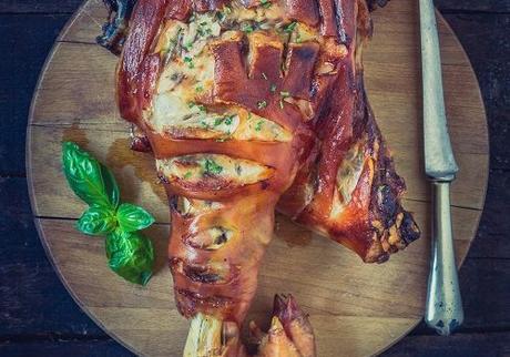 Paleo Dinner Recipes: Crispy Slow-Roasted Pork Leg featured image