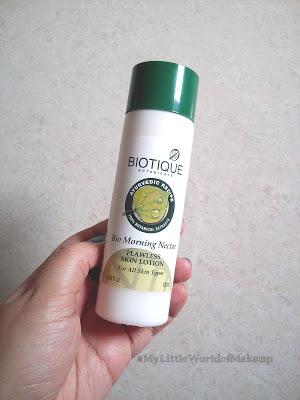 Biotique Morning Nectar Flawless Skin Lotion Review
