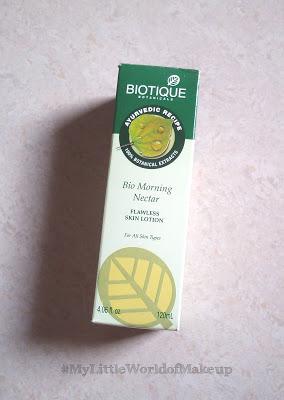 Biotique Morning Nectar Flawless Skin Lotion Review