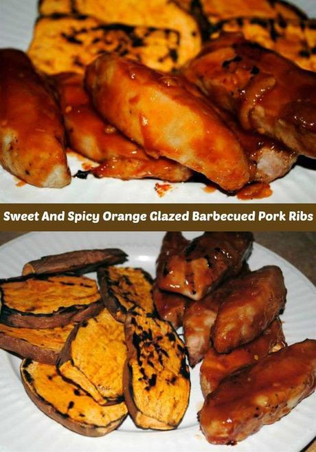 Orange Glazed Pork Ribs