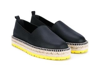 The Shoe That Works:  Balenciaga Leather Espadrilles