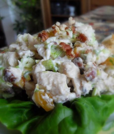 A Fruity Chicken Salad with Crunch