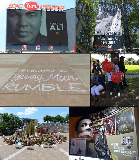 Muhammad Ali tribute collage