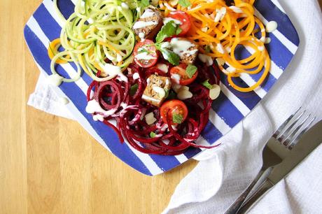 Spiralised Salad with Sichuan Spiced Tofu (1)