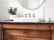 Vintage Accents Modern Bathrooms: Touch Timelessness Will Enhance Your Aesthetic