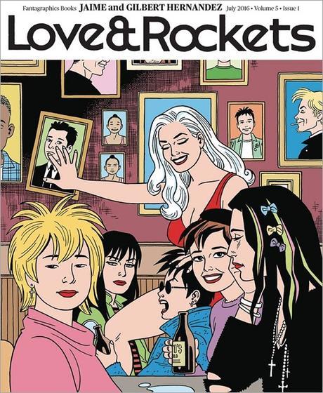 Love and Rockets Vol 4 #1 Cover Love and Rockets Vol 4 #1 Cover