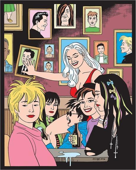Love and Rockets Vol 4 #1 Cover Love and Rockets Vol 4 #1 Cover