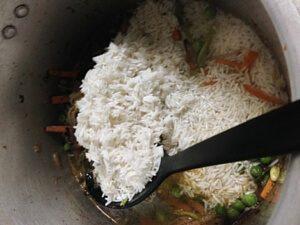 Vegetable Pulao for Babies and Kids (Easy Pressure Cooker Method)