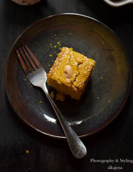 Lebanese Turmeric Cake 