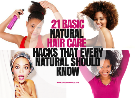 Natural hair care tips and products