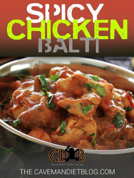 Paleo Dinner Recipes: Spicy Chicken Balti Main Image