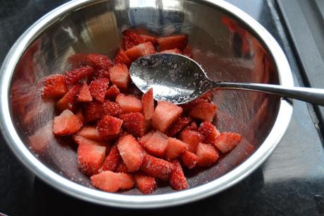 macerated strawberries