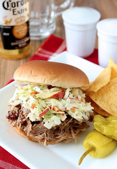 Apple Cider and Brown Sugar Pulled Pork Barbecue