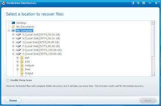 Wondershre Data Recovery Software for Windows and Mac