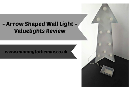 Arrow Shaped Wall Light