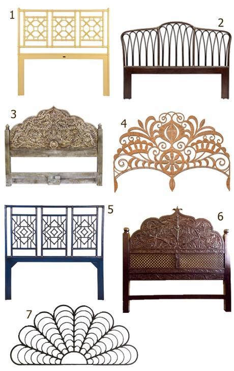 Boho Headboards Rattan Headboards Vintage Headboards