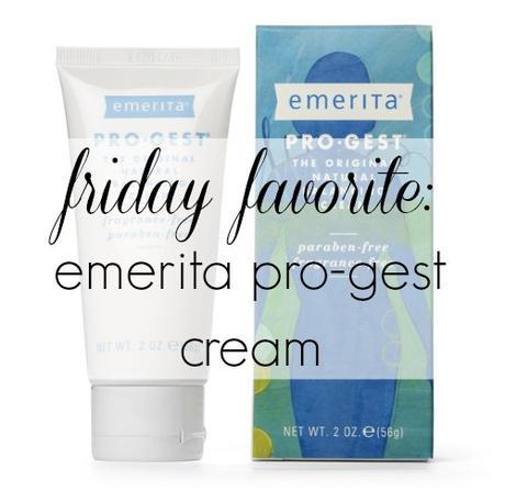 Friday Favorite: Emerita Pro-Gest Cream