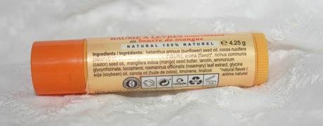 Burts Bee Nourishing Lip Balm with Mango Butter Review