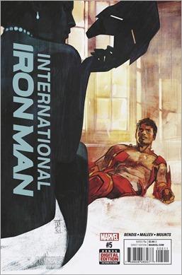 International Iron Man #5 Cover International Iron Man #5 Cover