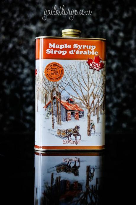 Canada Grade A 100% maple syrup from New Brunswick