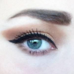 Too Faced Better Than Sex Waterproof Mascara on eye