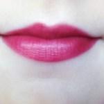 Chrislie Lip Crayon on lips