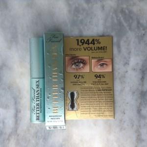 Too Faced Better Than Sex Waterproof Mascara