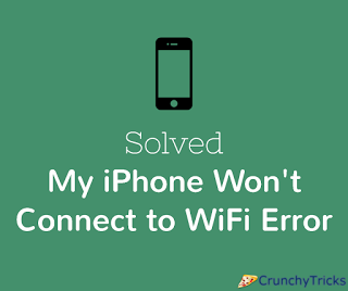 [Solved] Fix My iPhone Won’t Connect to WiFi Anymore Error - Paperblog