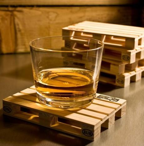 Wooden Pallet Drink Coasters