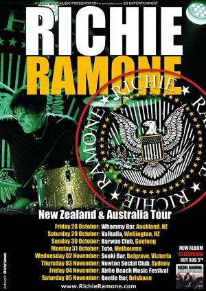 RICHIE RAMONE To Tour Australia Again