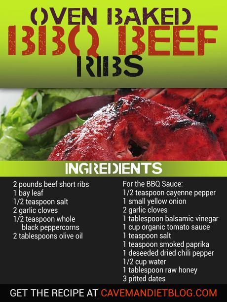 paleo dinner recipes bbq ribs ingredient image