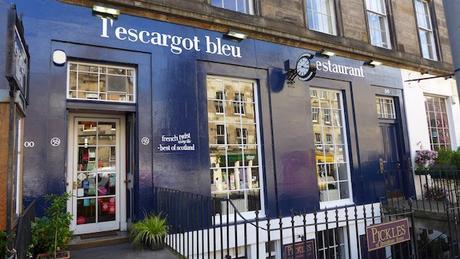 lescargot bleu edinburgh outside