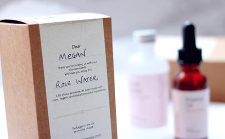 Amelia Moss Skincare, Rose Water and Rosehip Oil