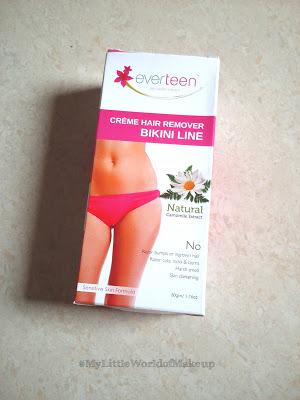 Everteen Bikini Line Hair Remover Cream Review